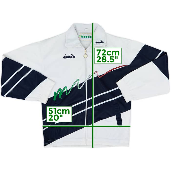1990 Italy Diadora Track Jacket - 8/10 - (M)