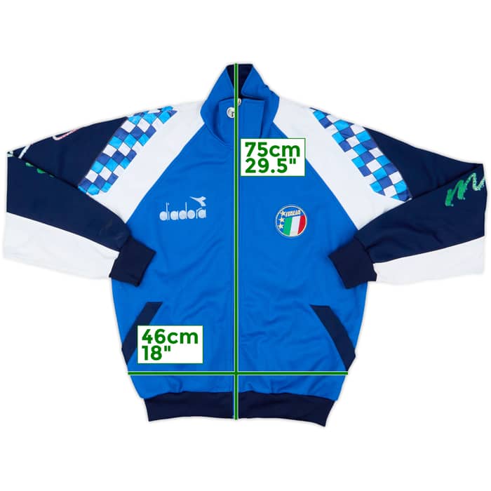 1990-92 Italy Diadora Track Jacket - 5/10 - (L)
