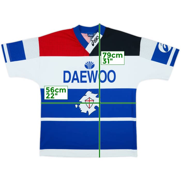 1998-99 Sampdoria Asics Training Shirt - 9/10 - (XL)