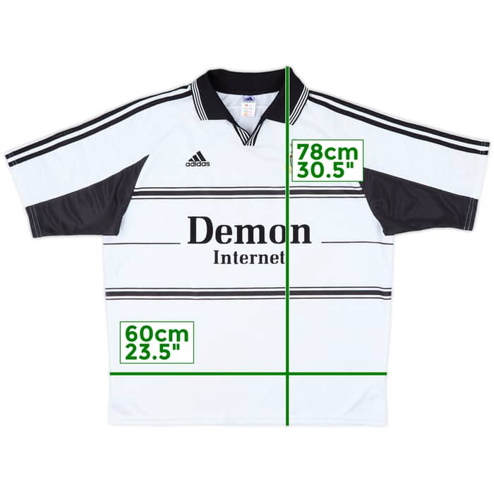1999-00 Fulham Home Shirt - 7/10 - (XL)