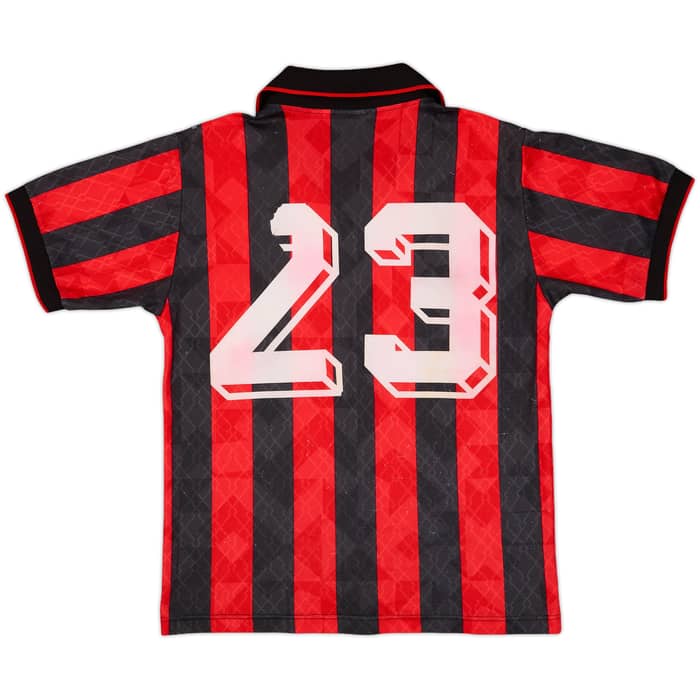 1995-96 AC Milan Home Shirt #23 - 5/10 - (S)