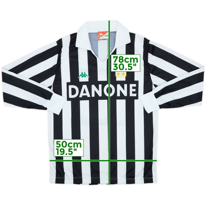 1992-94 Juventus Home L/S Shirt #10 - 10/10 - (L)