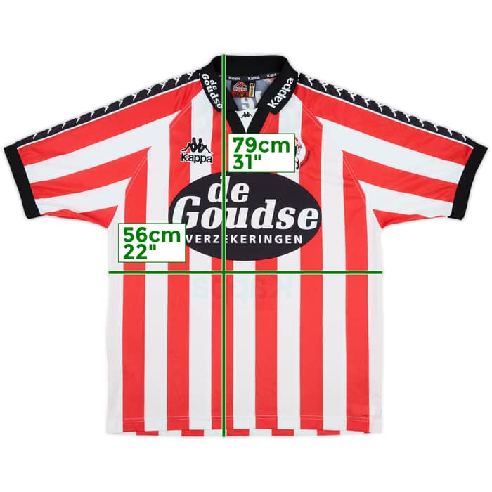 1998-99 Sparta Rotterdam Home Shirt - 9/10 - (XL)