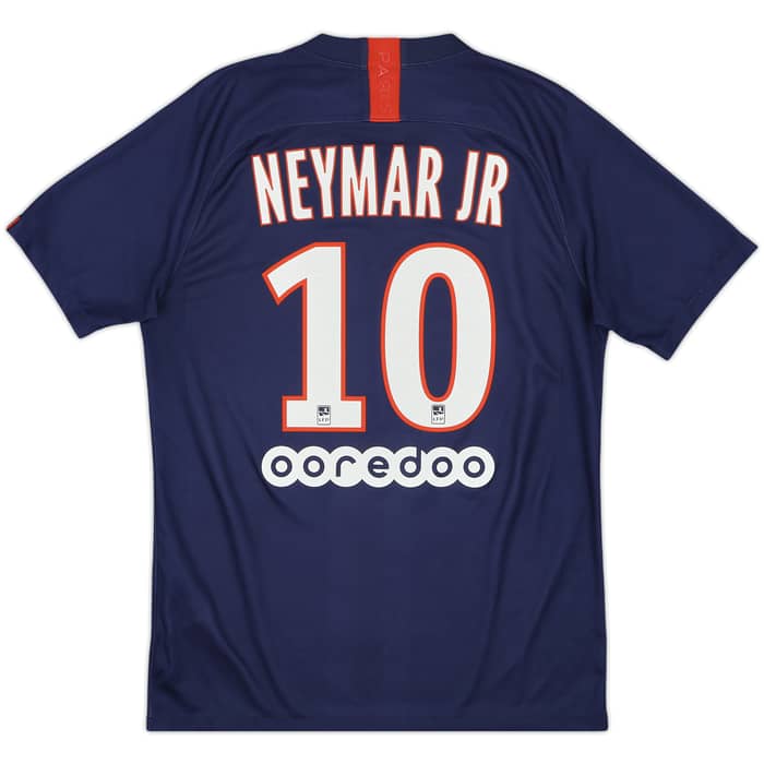 2019-20 Paris Saint-Germain Home Shirt Neymar Jr #10 - 9/10 - (M)