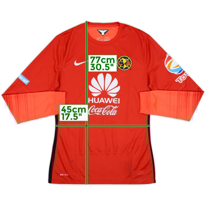 2015-16 Club America Player Issue GK Shirt - 7/10 - (M)