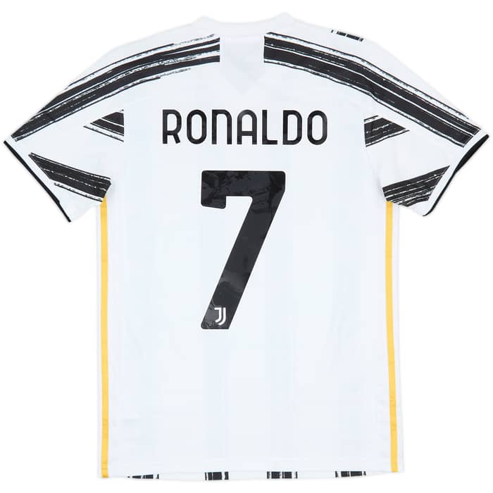 2020-21 Juventus Home Shirt Ronaldo #7 - 8/10 - (S)