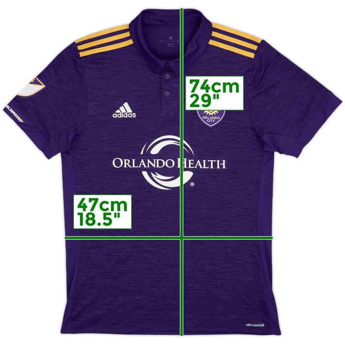 2016 Orlando City Home Shirt - 8/10 - (M)