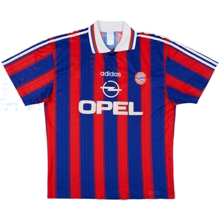 1995-97 Bayern Munich Home Shirt Scholl #7 - 5/10 - (M)