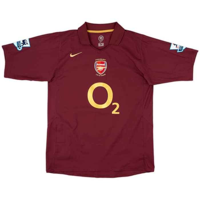 2005-06 Arsenal Home Shirt Pires #7 - 10/10 - (L)