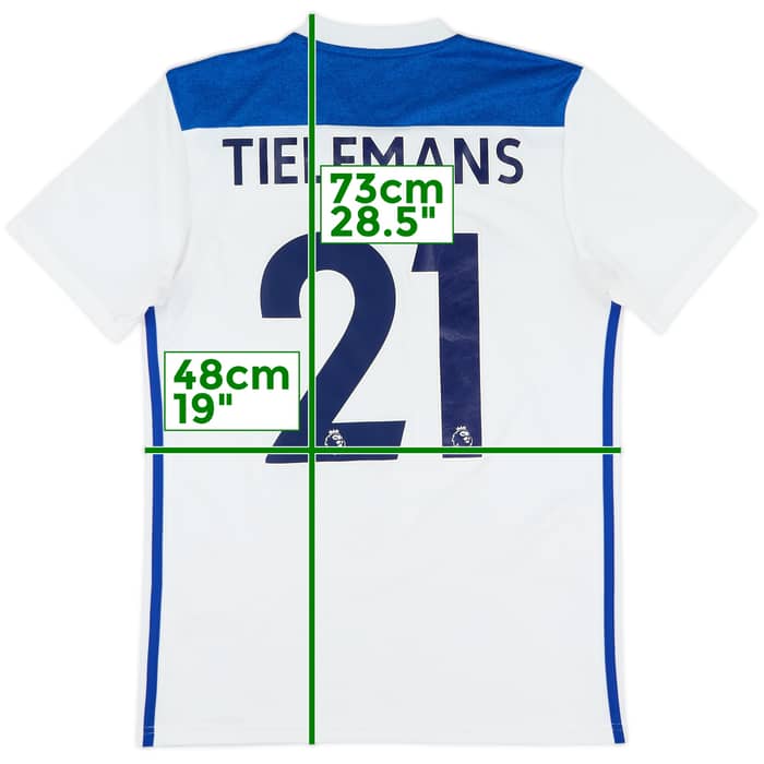2018-19 Leicester Third Shirt Tielemans #8 - 7/10 - (S)