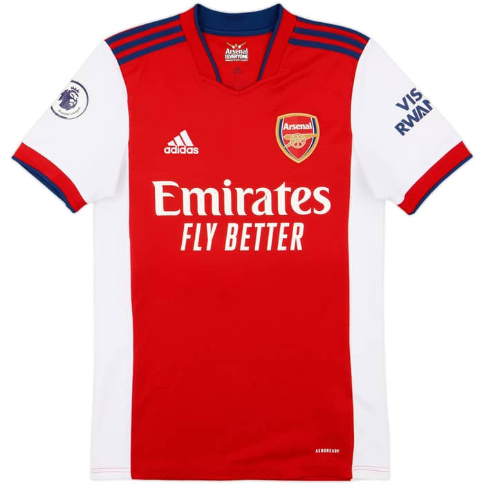 2021-22 Arsenal Home Shirt Smith-Rowe #10 - 6/10 - (S)