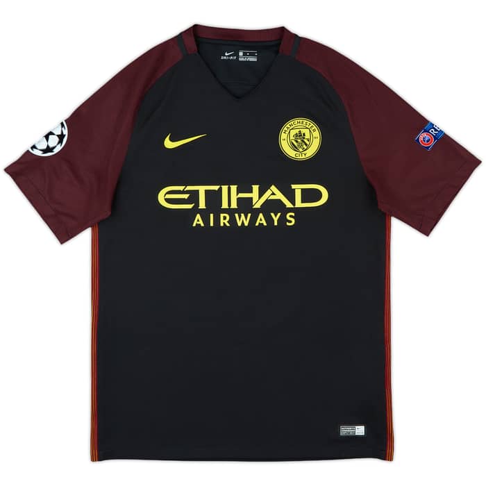 2016-17 Manchester City Away Shirt De Bruyne #17 - 7/10 - (M)