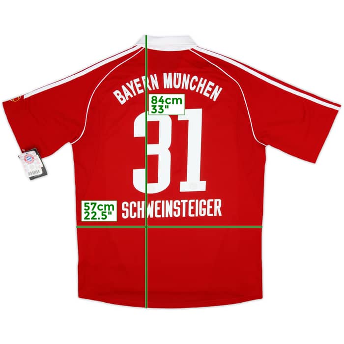 2006-07 Bayern Munich Home Shirt Schweinsteiger #31 (L)
