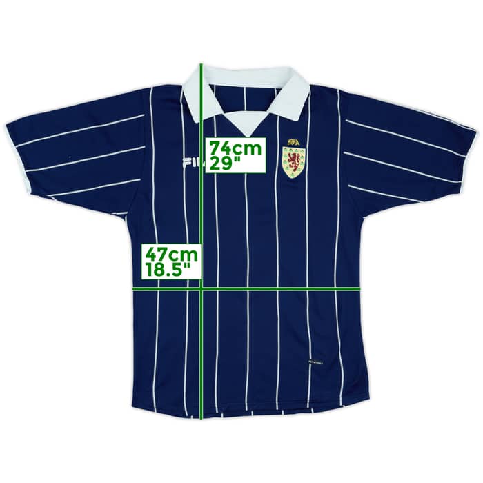 2002-03 Scotland Home Shirt - 8/10 - (M)
