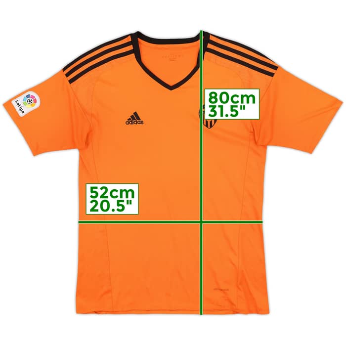 2016-17 Valencia Third Shirt - 5/10 - (L)