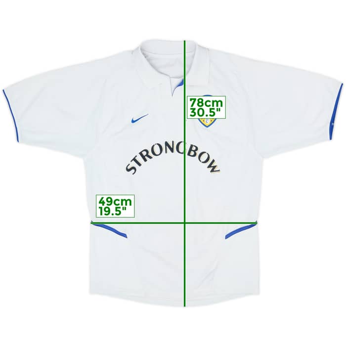 2002-03 Leeds United Home Shirt - 5/10 - (S)
