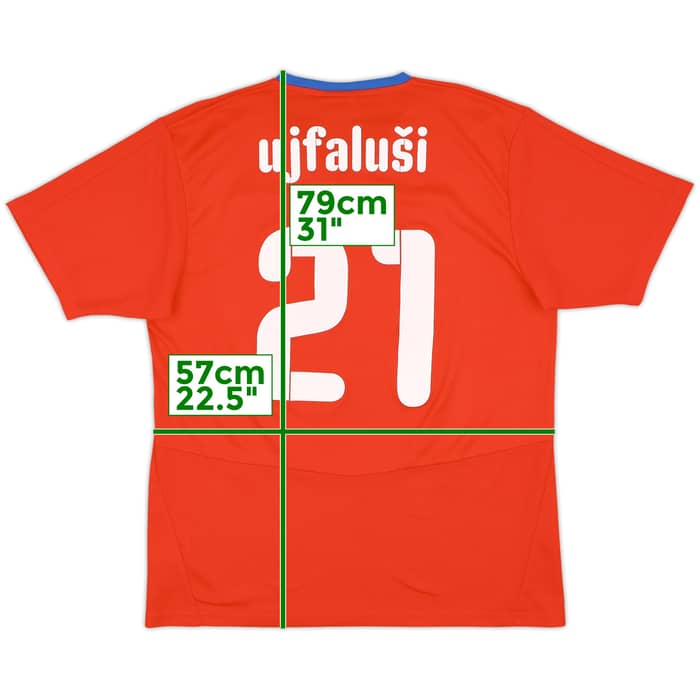 2008-09 Czech Republic Home Shirt Ujfalusi #21 - 8/10 - (L)