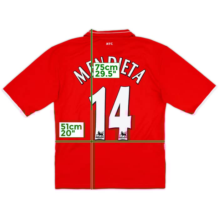 2003-04 Middlesbrough Home Shirt Mendieta #14 - 8/10 - (M)