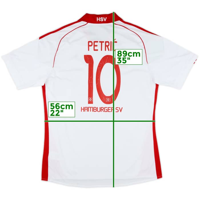 2010-11 Hamburg Home Shirt Petric #10 - 6/10 - (XL)