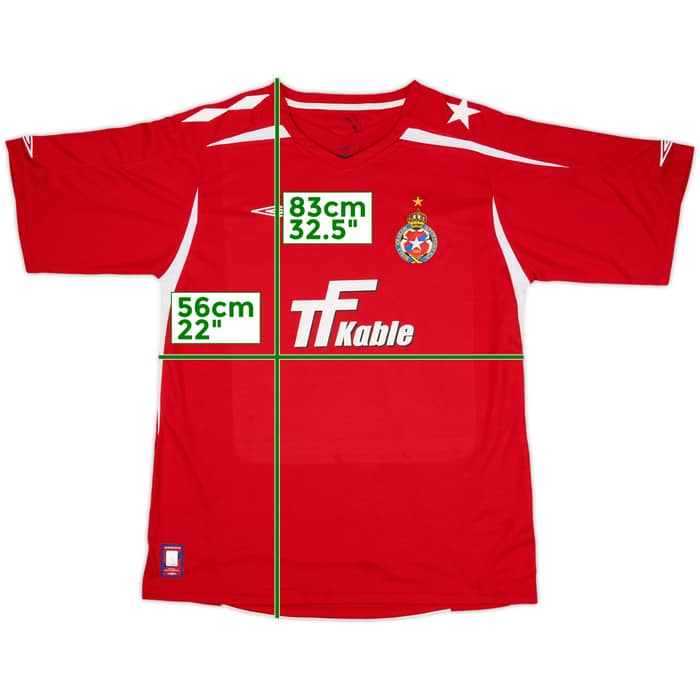 2008-10 Wisla Krakow Home shirt - 8/10 - (L)