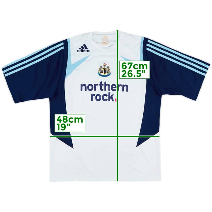 2007-08 Newcastle adidas Training Shirt - 8/10 - (S)
