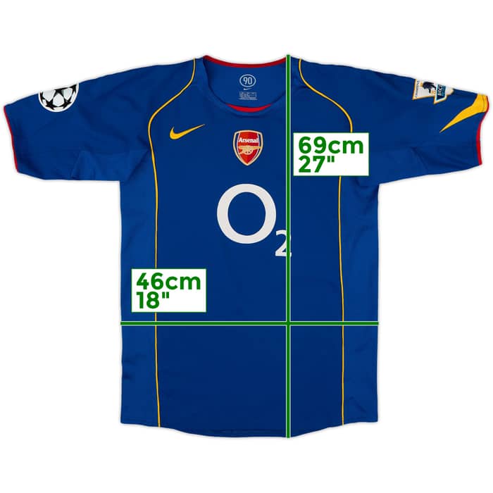 2004-06 Arsenal Away Shirt - 8/10 - (XL.Boys)