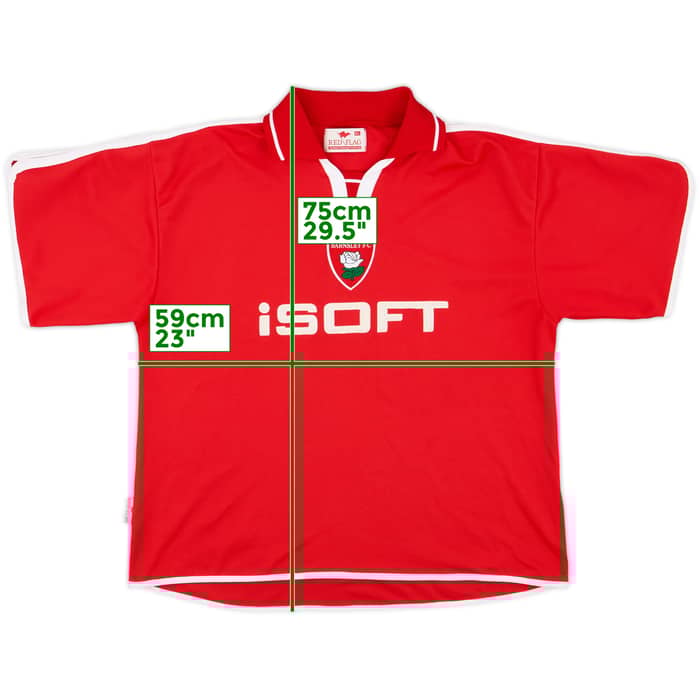 2002-03 Barnsley Home Shirt - 10/10 - (XL)