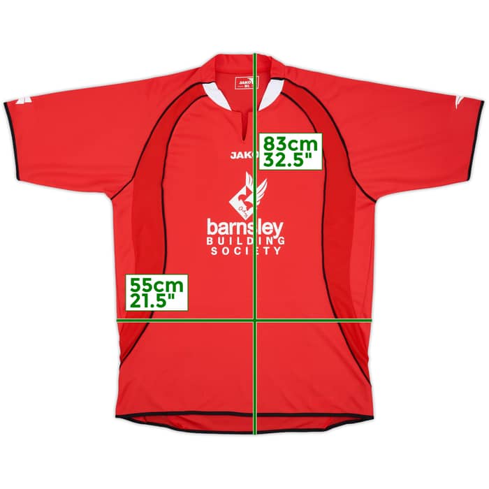 2005-06 Barnsley Home Shirt - 6/10 - (M/L)