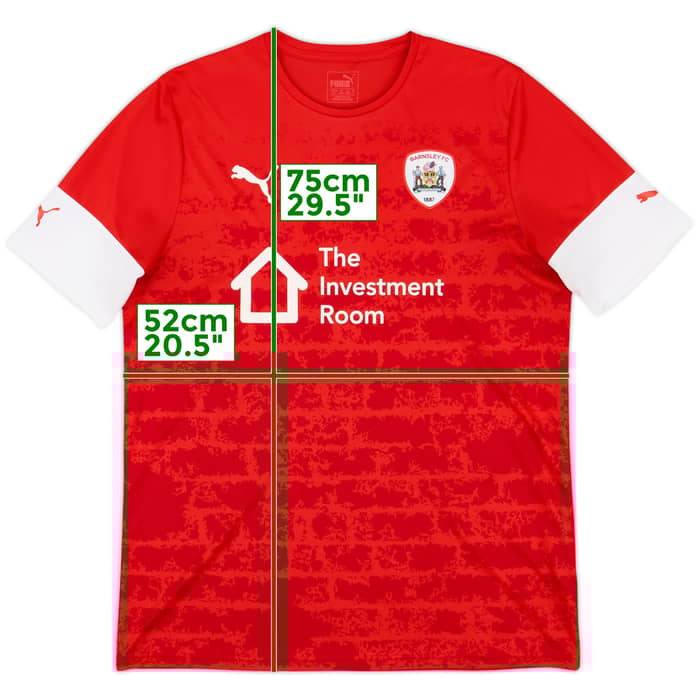 2019-20 Barnsley Home Shirt - 7/10 - (L)