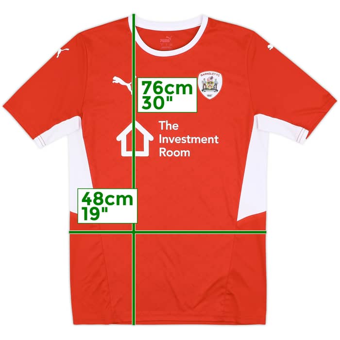 2021-22 Barnsley Home Shirt - 5/10 - (M)