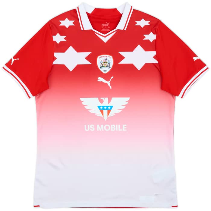 2023-24 Barnsley Home Shirt - 10/10 - (M)