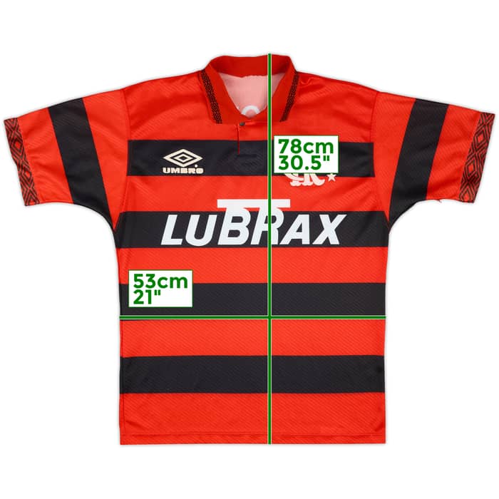 1993-94 Flamengo Home Shirt - 9/10 - (L)