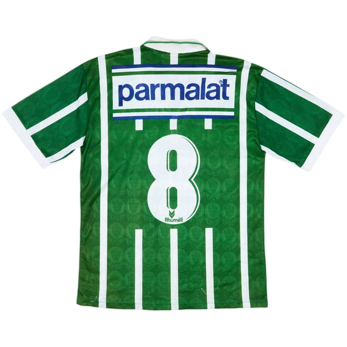 1993-94 Palmeiras Home Shirt #8 - 9/10 - (M/L)
