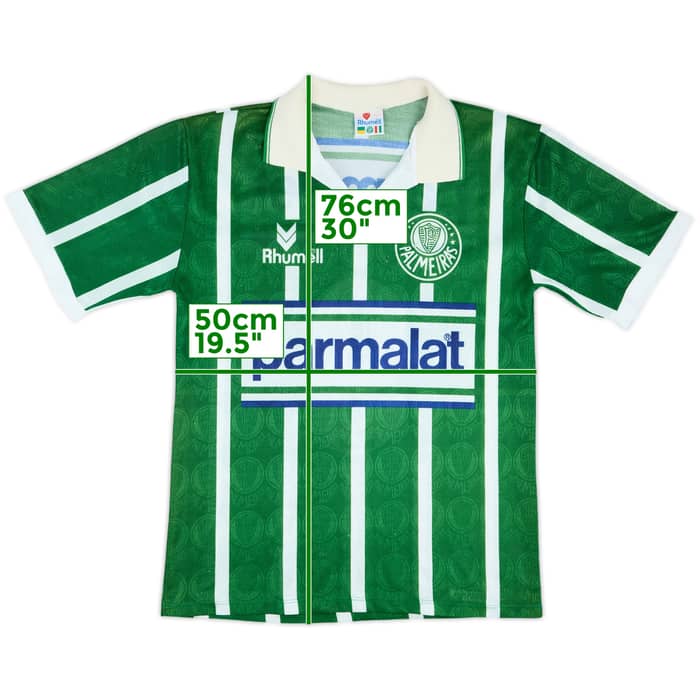 1993-94 Palmeiras Home Shirt #9 - 8/10 - (M)