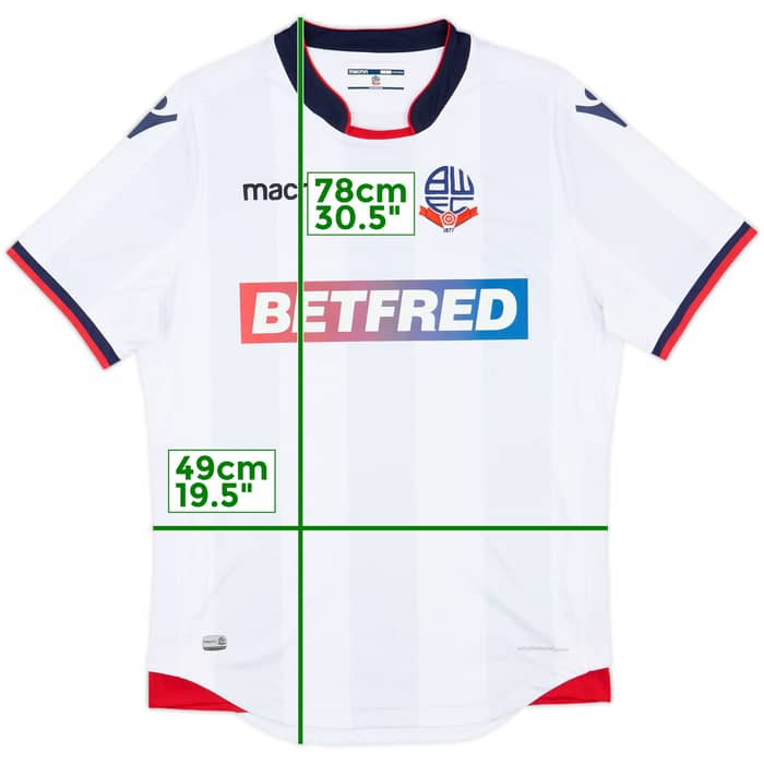 2018-19 Bolton Home Shirt - 10/10 - (L)
