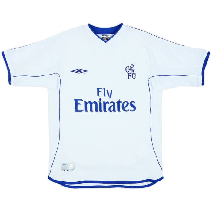 2001-03 Chelsea Away Shirt Zola #25 - 8/10 - (S)