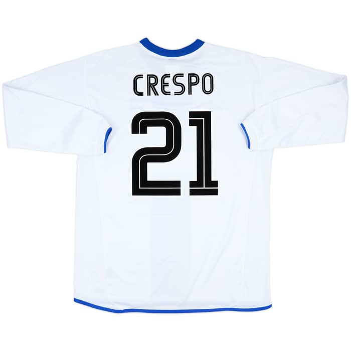 2003-05 Chelsea Away L/S Shirt Crespo #21 - 9/10 - (L)