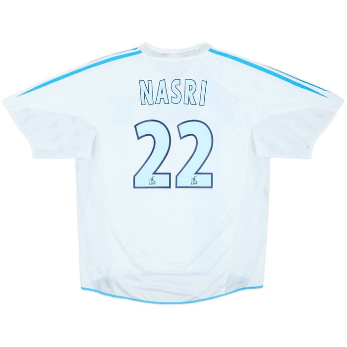 2004-05 Olympique Marseille Home Shirt Nasri #22 - 6/10 - (L)