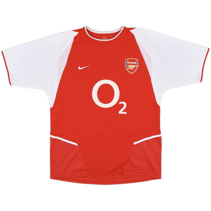 2002-04 Arsenal Home Shirt Va Va Voom #14 - 6/10 - (M)
