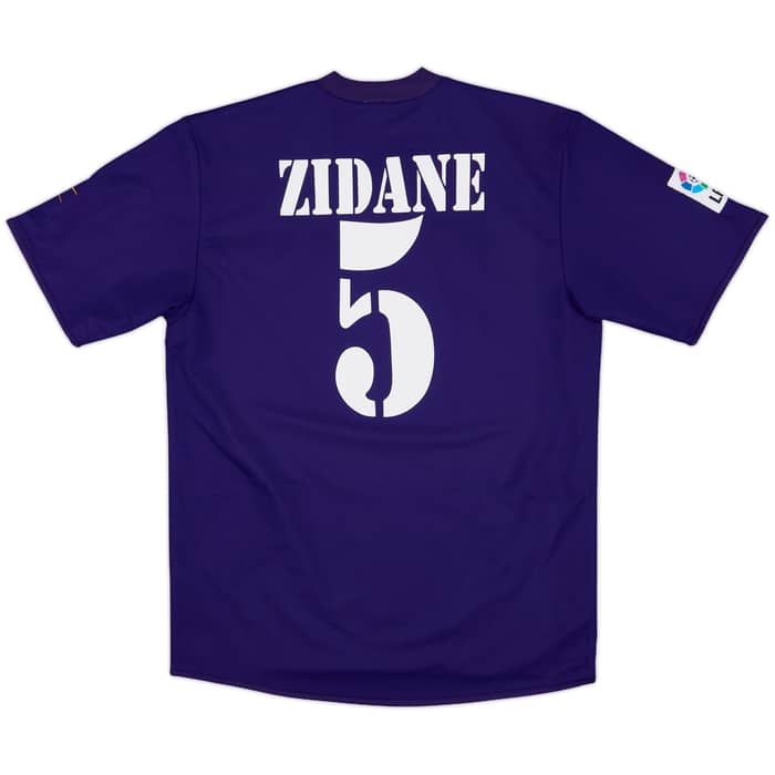 2001 Real Madrid Third Shirt Zidane #5 - 7/10 - (L)