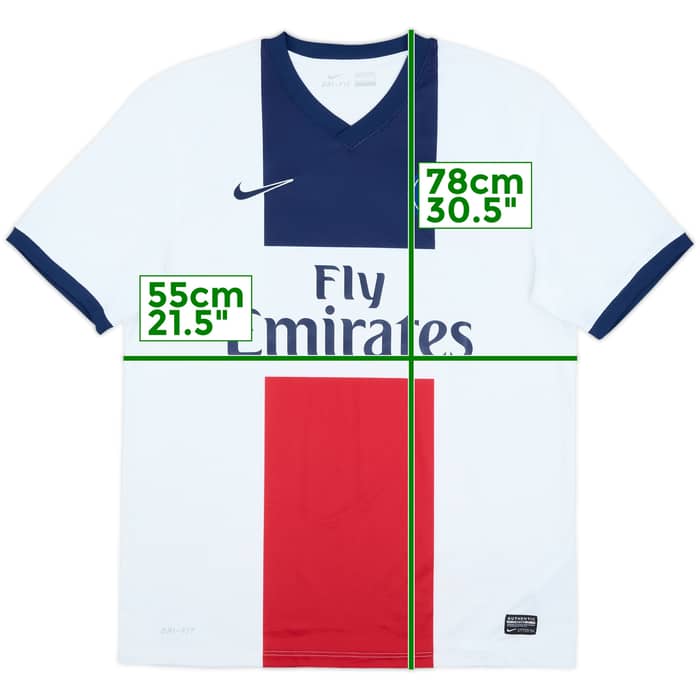 2013-14 Paris Saint-Germain Away Shirt - 9/10 - (L)