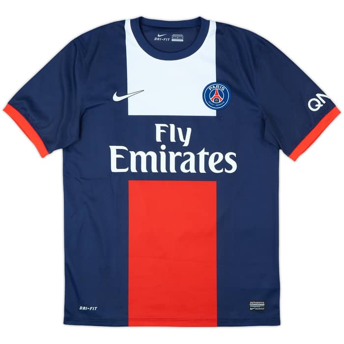 2013-14 Paris Saint-Germain Home Shirt Beckham #32 - 9/10 - (M)