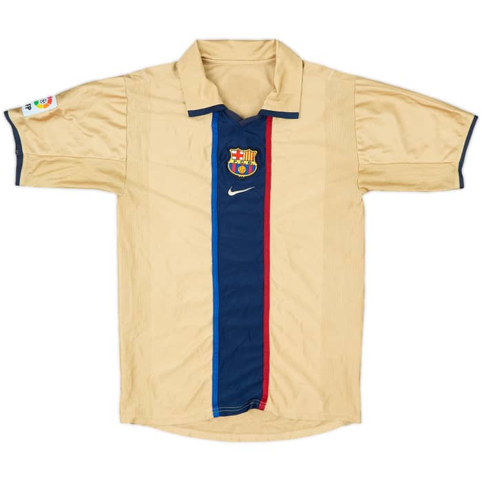 2001-03 Barcelona Away Shirt Rivaldo #10 - 8/10 - (S)