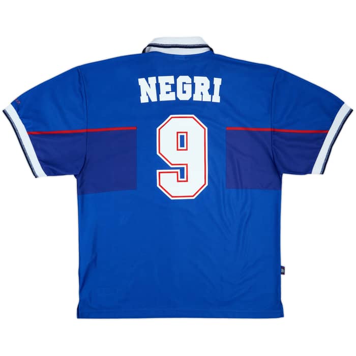 1997-99 Rangers Home Shirt Negri #9 - 9/10 - (XL)