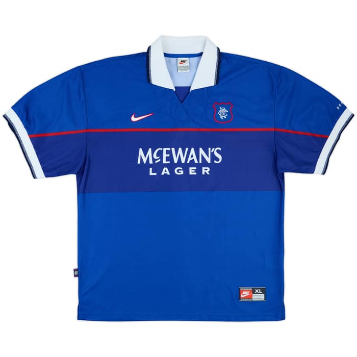 1997-99 Rangers Home Shirt Negri #9 - 9/10 - (XL)