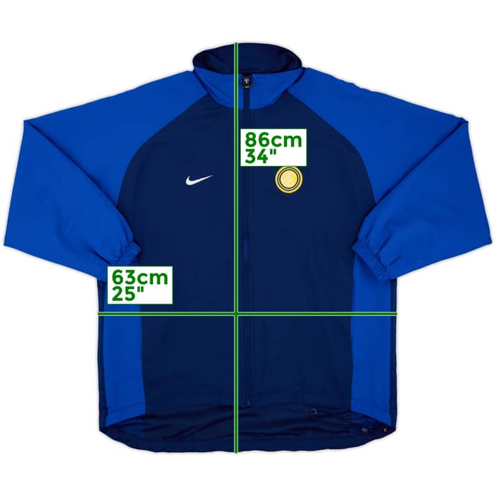 1998-99 Inter Milan Nike Track Jacket - 8/10 - (M)
