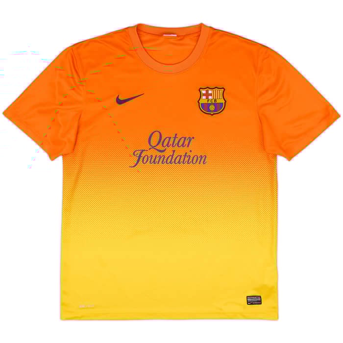 2012-13 Barcelona Basic Away Shirt - 6/10 - (L)