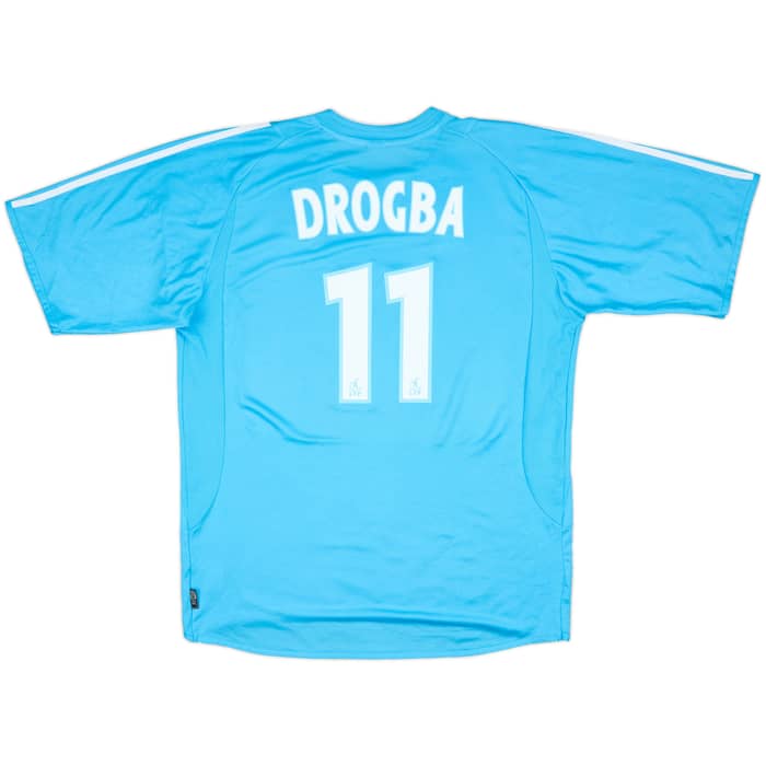 2003-04 Olympique Marseille Away Shirt Drogba #11 - 7/10 - (XL)