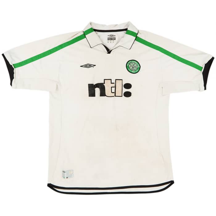 2001-02 Celtic Away Shirt - 4/10 - (XL)