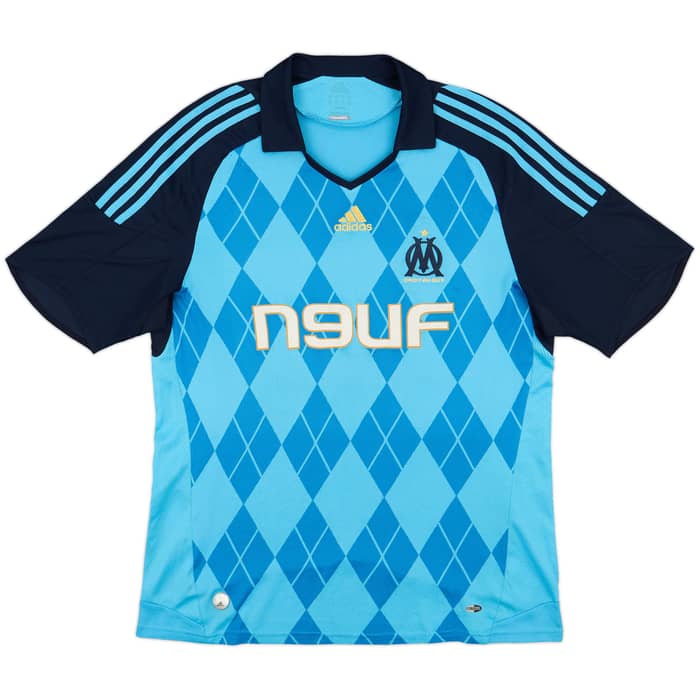 2008-09 Olympique Marseille Away Shirt Ben Arfa #20 - 8/10 - (XL)